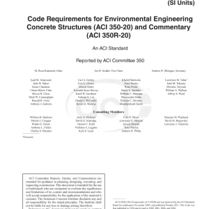 ACI CODE-350-20 (SI-Units) pdf