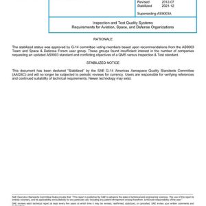 SAE AS9003B pdf