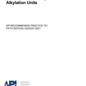 API Recommended Practice 751-2021 PDF