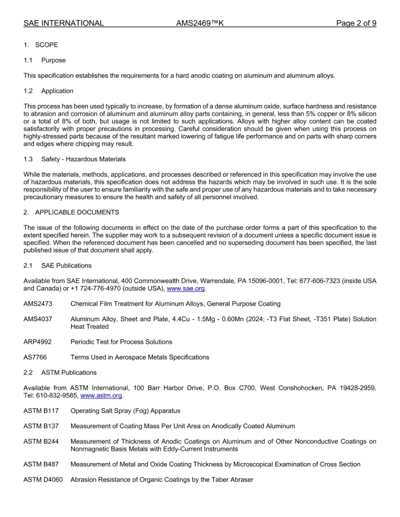 SAE AMS2469K pdf