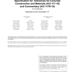 ACI 117-10 (R2015) pdf