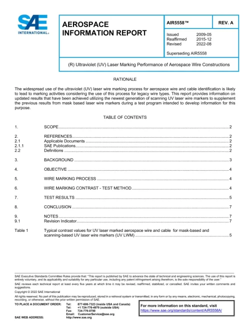 SAE AIR5558A pdf