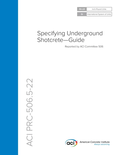 ACI PRC-506.5-22 pdf