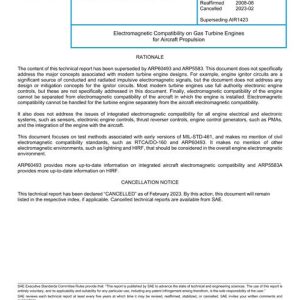 SAE AIR1423A pdf