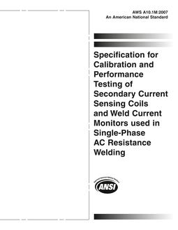 AWS A10.1M:2007 pdf