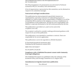 BS PD IEC TS 61044:2021 pdf