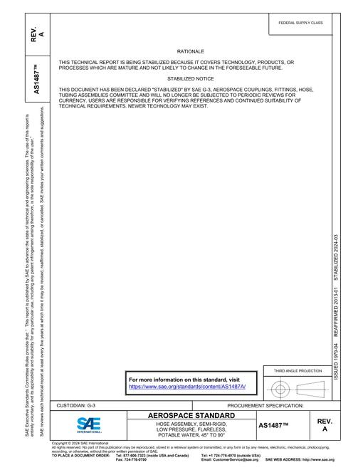 SAE AS1487A pdf